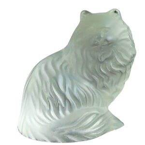 Sevre Crystal Cat